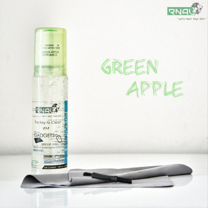 Rnaux PRO KIT -Laptop Cleaning Gel Kit Green Apple (100 ML) - Rnaux
