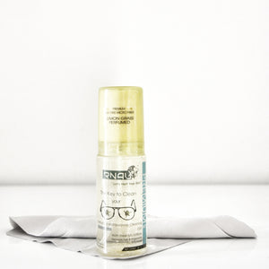 Optics Cleaner Gel Kit for your spectacles Lemon Grass Perfumed (200 ML) - Rnaux